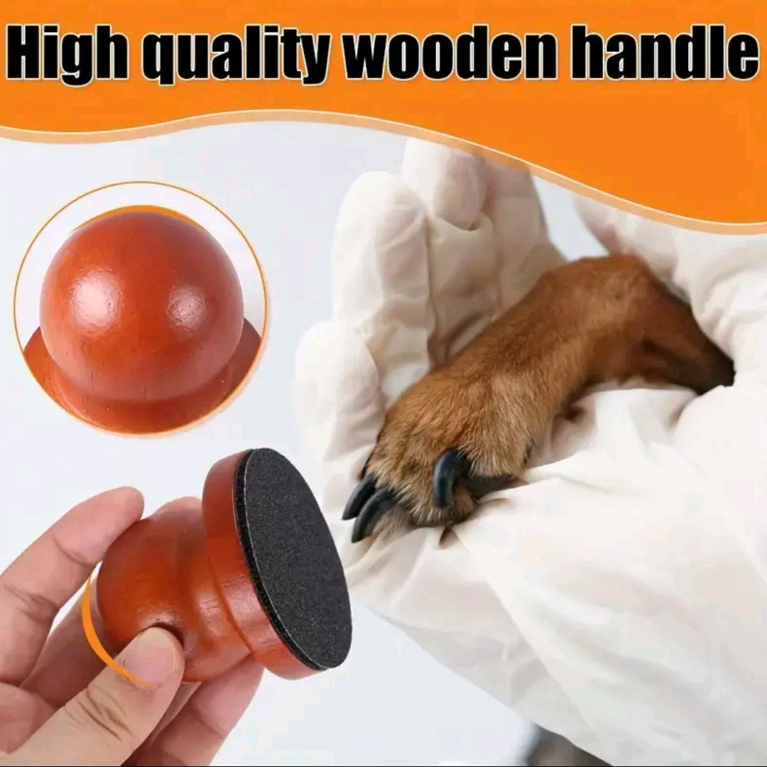 EVERBETTERUS Pet Nail File – Anti-Slip Pads & Scratch-Off Design for Safe, Easy Grooming – For Small Dogs & Cats