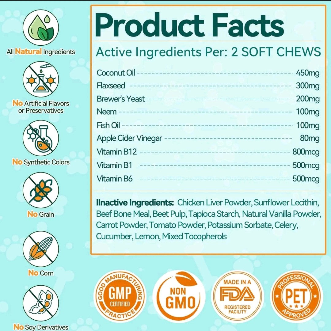 Carmelie Cat Herbal Drops – Outdoor Wellness Support with Fish Oil & Vitamins, Chicken-Flavored Liquid for All Ages