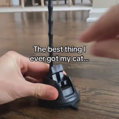 10-in-1 Automatic Cat Wand Toy – Hands-Free Suction Cup Interactive Feather & Ball Toys for Indoor Cats, Dancing Bird Teaser