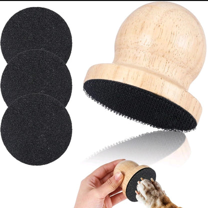 EVERBETTERUS Pet Nail File – Anti-Slip Pads & Scratch-Off Design for Safe, Easy Grooming – For Small Dogs & Cats
