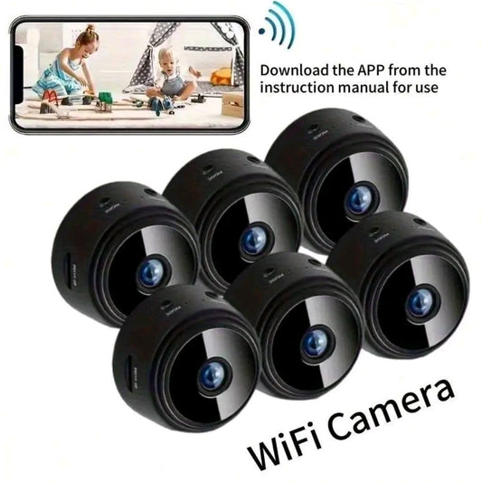 1080P HD Wireless Security Camera – Remote Monitoring, 2.4G WiFi, Wide-Angle View & Mobile Access
