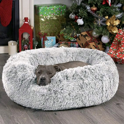 Orthopedic Memory Foam Dog Bed for Large Dogs – Waterproof, Washable Cover & Non-Slip Base