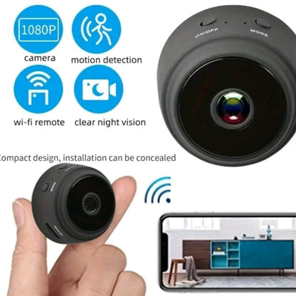 1080P HD Wireless Security Camera – Remote Monitoring, 2.4G WiFi, Wide-Angle View & Mobile Access