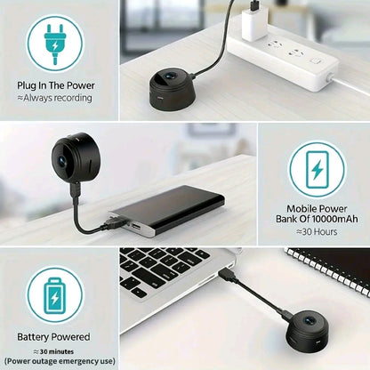 1080P HD Wireless Security Camera – Remote Monitoring, 2.4G WiFi, Wide-Angle View & Mobile Access