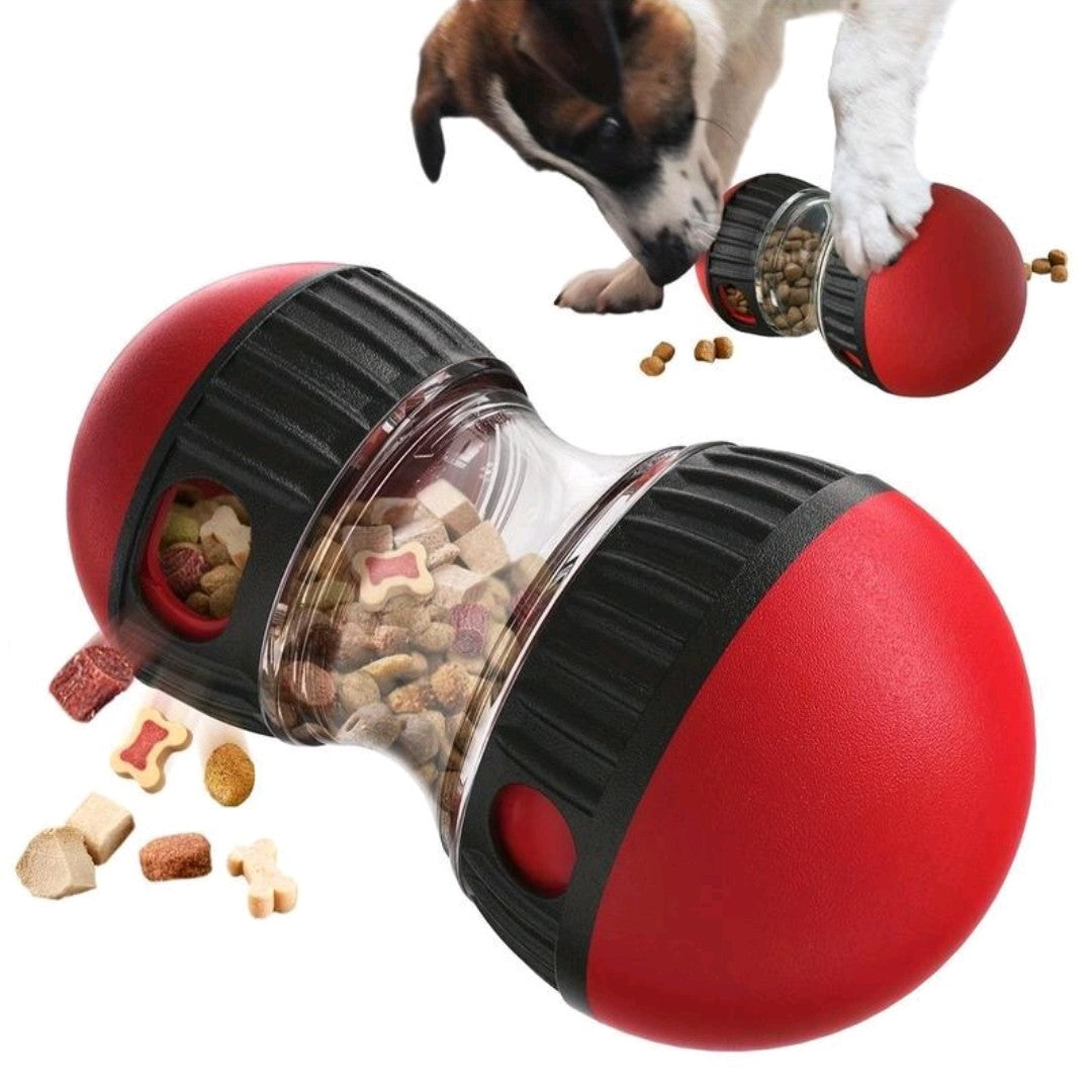 Interactive Dog Toy – Rotating Food Leaking Ball for Energy Release & Mental Stimulation