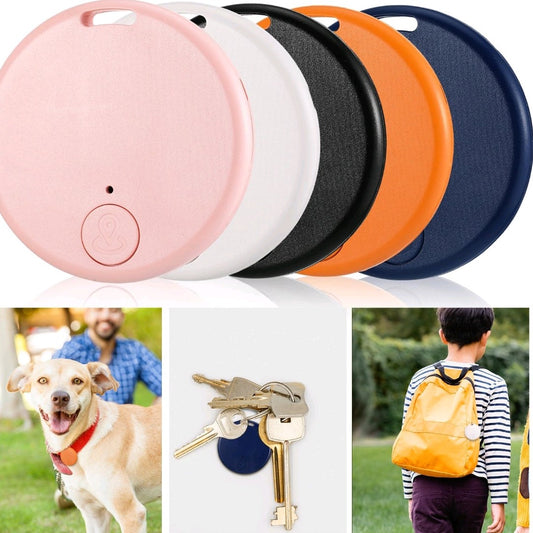 5-in-1 Portable GPS Trackers – Smart Bluetooth Key Finder, Pet & Item Locator, Anti-Loss Device for Phones & Bags