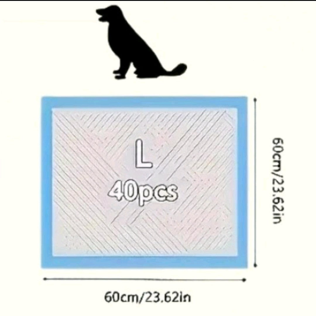 Pet Disposable Urine Pads – Leak-Proof, Quick-Dry & Super Absorbent in S/M/L Sizes