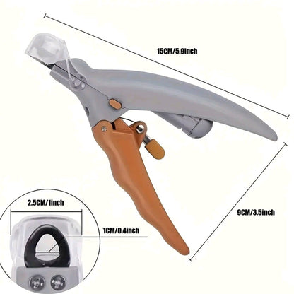 Professional Pet Nail Clipper with LED Light – Cat & Dog Nail Trimming Scissors, Safe Toe Claw Cutter Grooming Tool