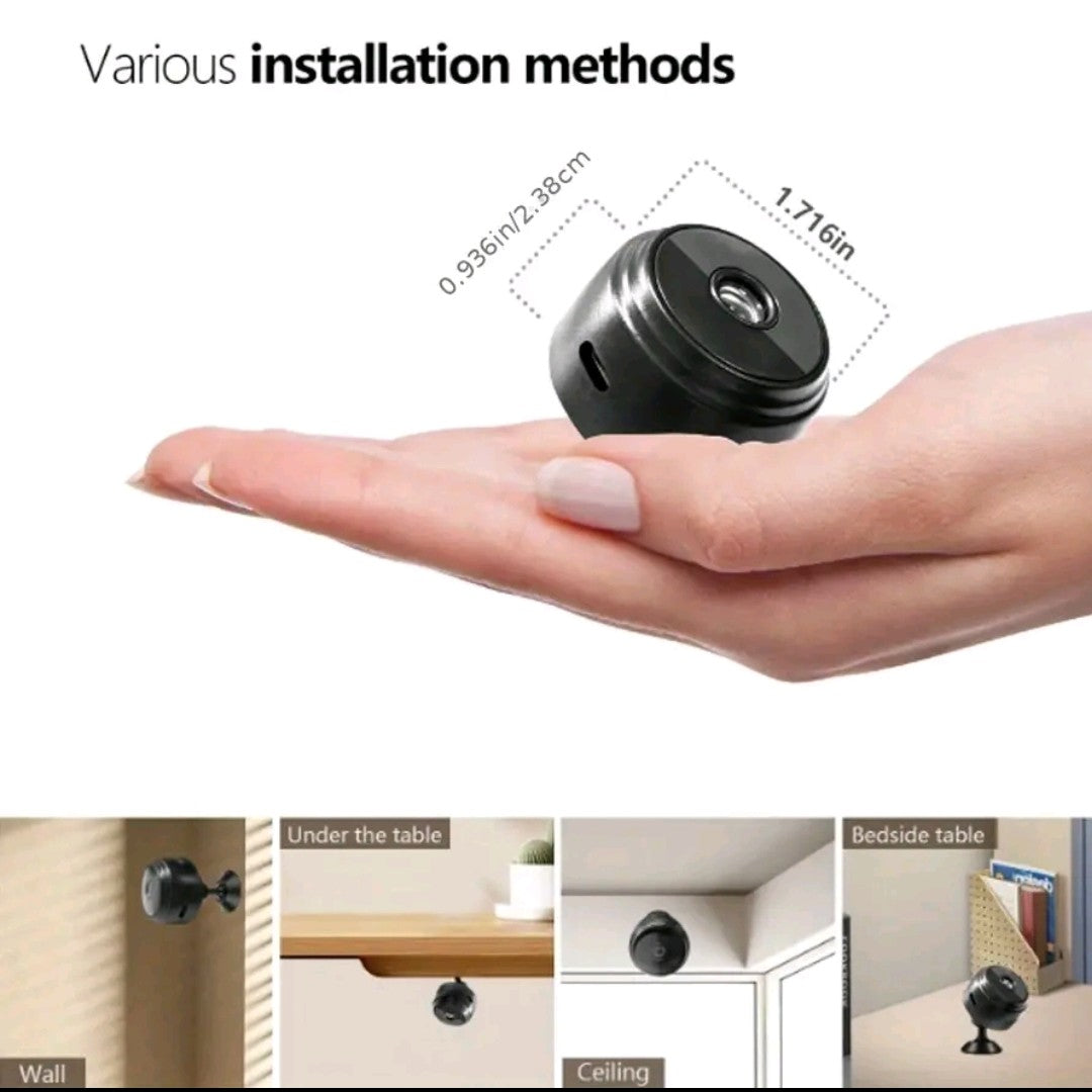 1080P HD Wireless Security Camera – Remote Monitoring, 2.4G WiFi, Wide-Angle View & Mobile Access