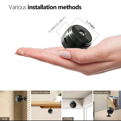 1080P HD Wireless Security Camera – Remote Monitoring, 2.4G WiFi, Wide-Angle View & Mobile Access