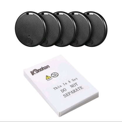 5-in-1 Portable GPS Trackers – Smart Bluetooth Key Finder, Pet & Item Locator, Anti-Loss Device for Phones & Bags