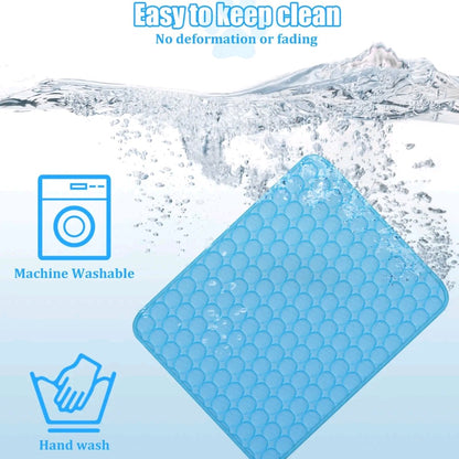 Pet Cooling Mat – Summer Cool Pad Blanket for Dogs & Cats, Breathable & Soft Pet Bed
