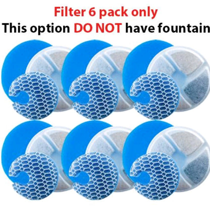 Pet Water Fountain with Stainless Steel Core – 2L Ultra-Quiet Automatic Dispenser for Pets