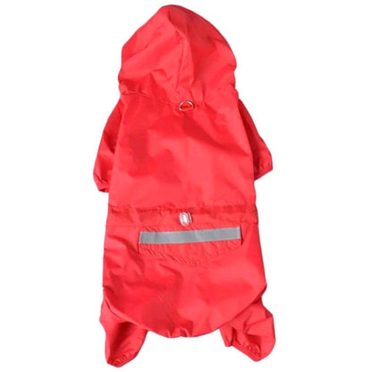 Reflective Pet Dog Raincoat – Waterproof Hooded Jacket for Small to Medium Dogs & Cats, Outdoor Pet Rainwear Apparel