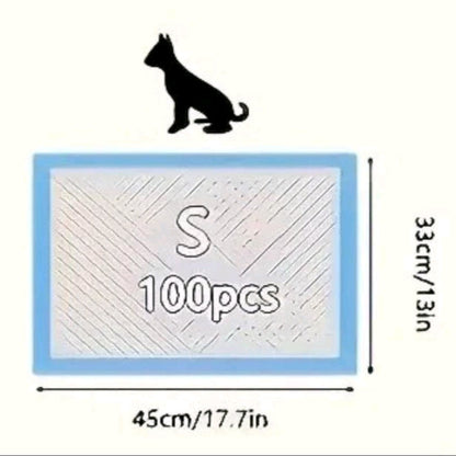 Pet Disposable Urine Pads – Leak-Proof, Quick-Dry & Super Absorbent in S/M/L Sizes