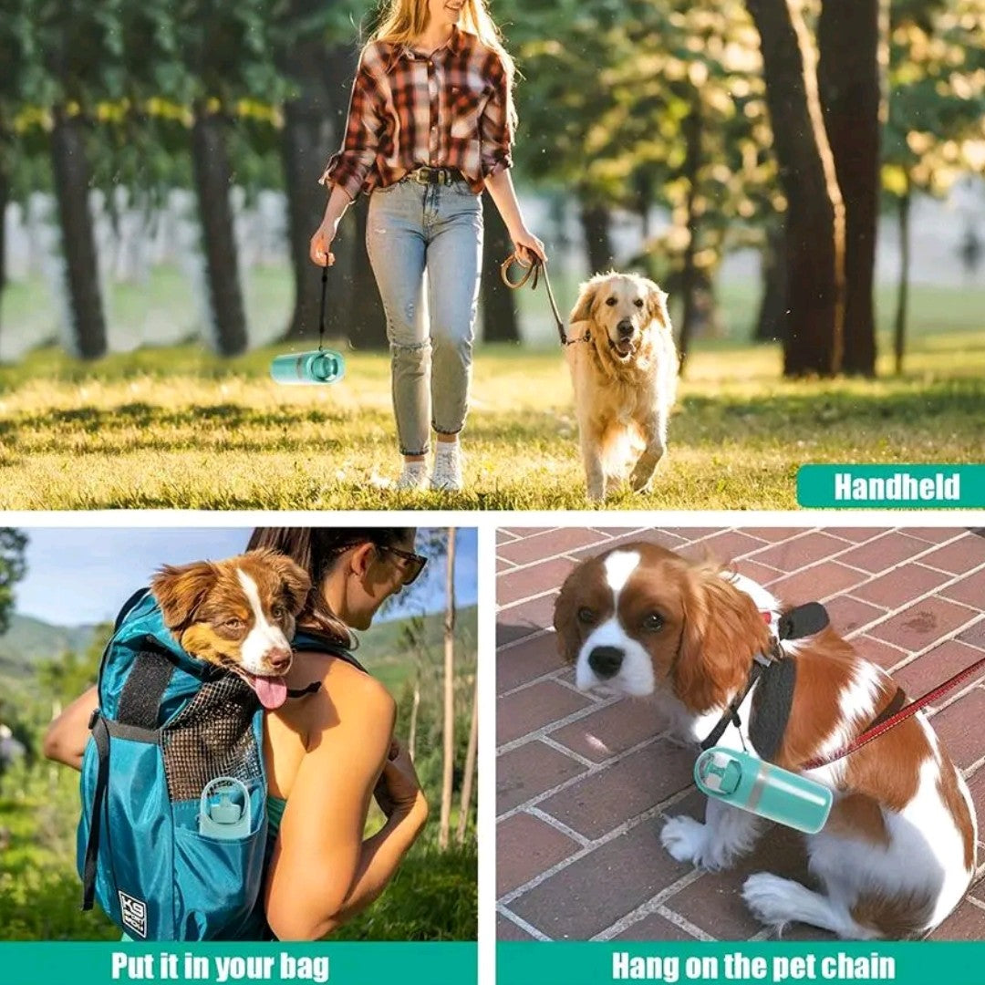 Portable Pet Poop Scooper with Waste Bag – 6-Claw Poop Shovel Clip for Easy Pet Waste Cleanup
