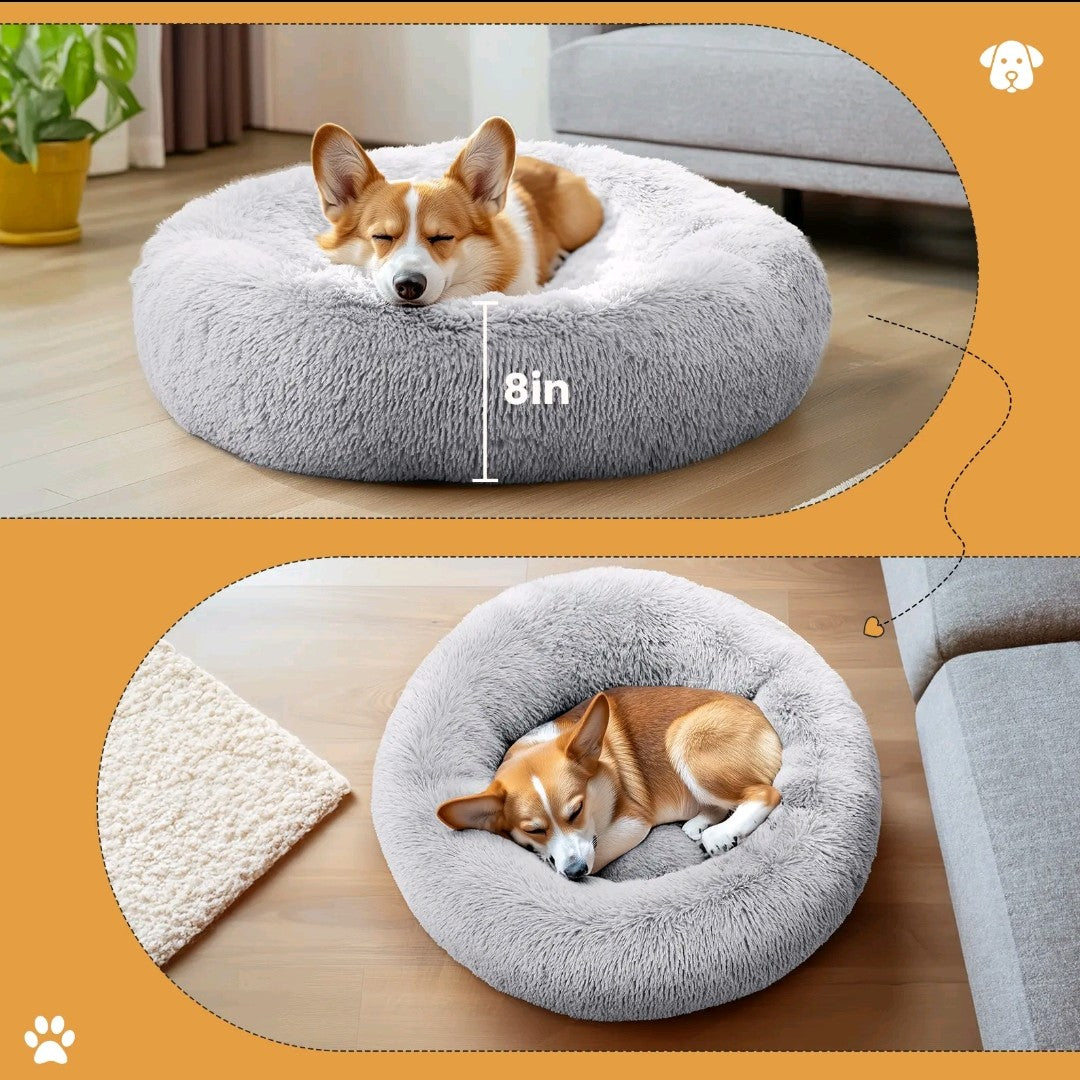 Orthopedic Memory Foam Dog Bed for Large Dogs – Waterproof, Washable Cover & Non-Slip Base