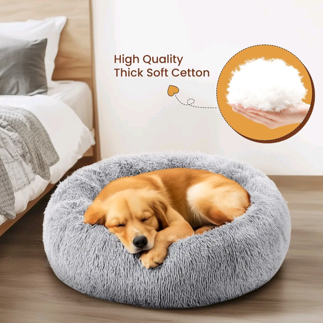 Orthopedic Memory Foam Dog Bed for Large Dogs – Waterproof, Washable Cover & Non-Slip Base