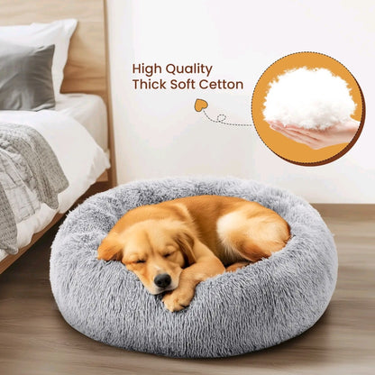 Orthopedic Memory Foam Dog Bed for Large Dogs – Waterproof, Washable Cover & Non-Slip Base