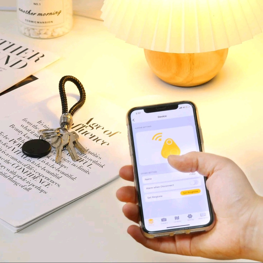 5-in-1 Portable GPS Trackers – Smart Bluetooth Key Finder, Pet & Item Locator, Anti-Loss Device for Phones & Bags