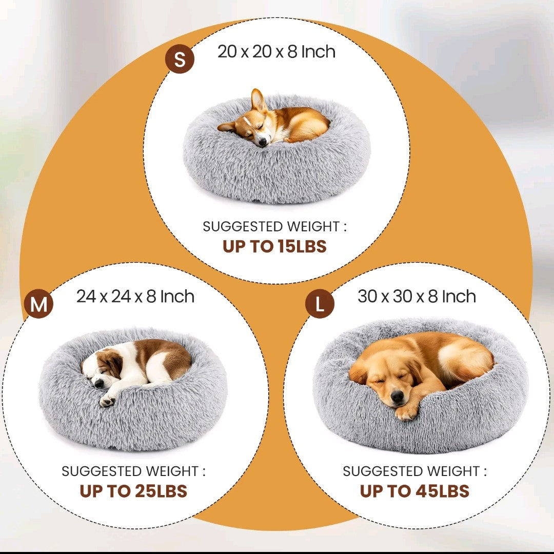 Orthopedic Memory Foam Dog Bed for Large Dogs – Waterproof, Washable Cover & Non-Slip Base