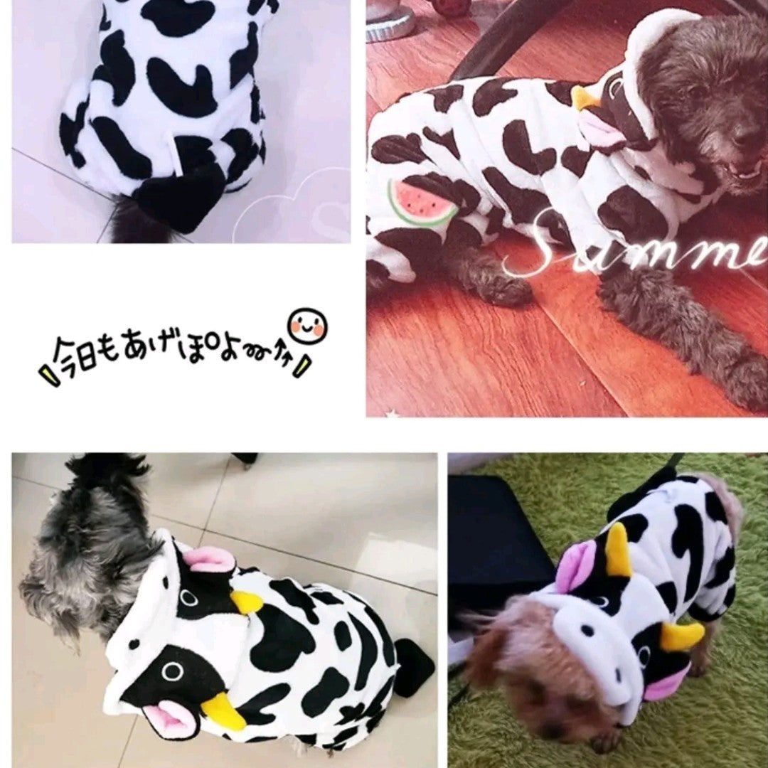 Ropa para Perros Pequeños – Mameluco de Forro Polar Suave y Cálido con Capucha