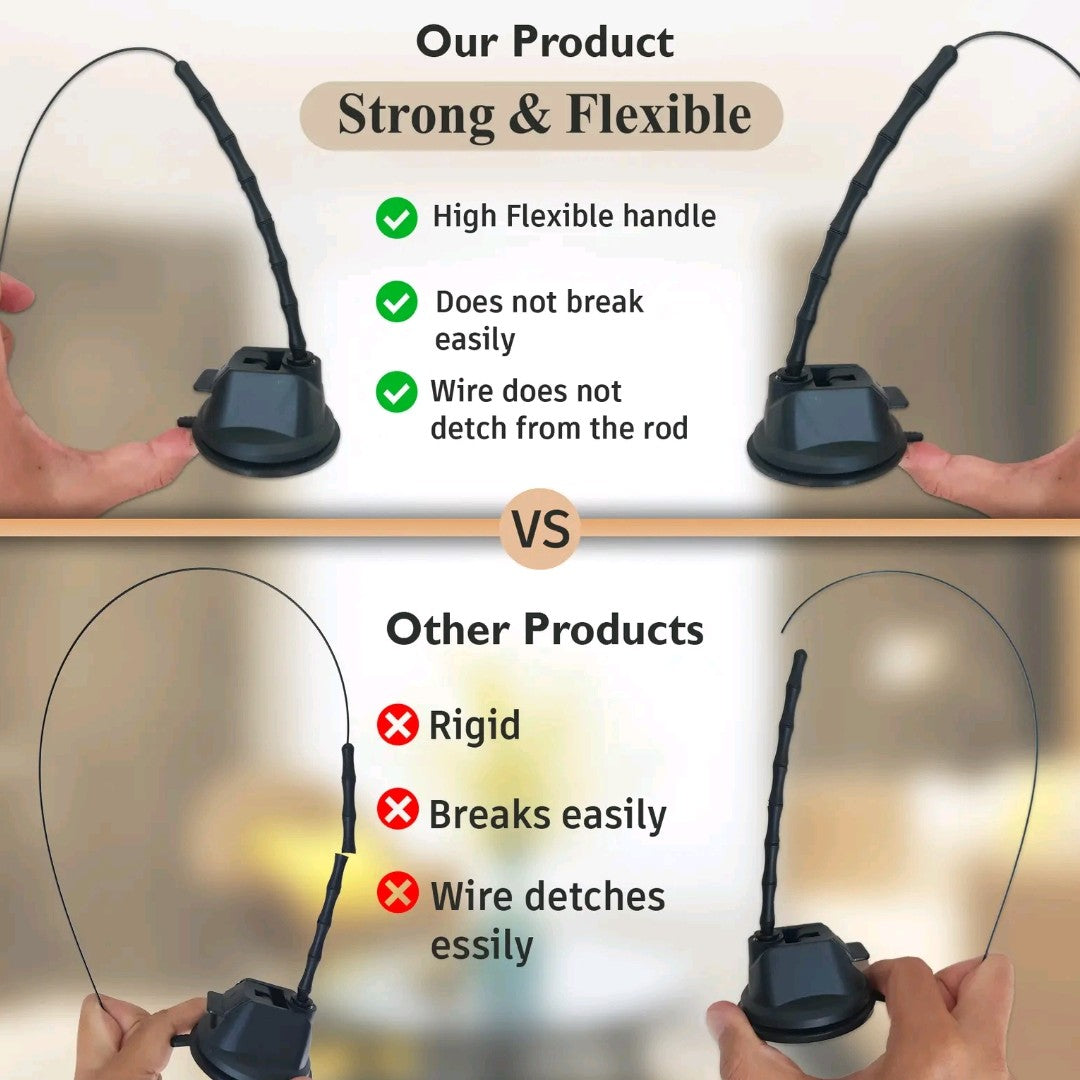 10-in-1 Automatic Cat Wand Toy – Hands-Free Suction Cup Interactive Feather & Ball Toys for Indoor Cats, Dancing Bird Teaser