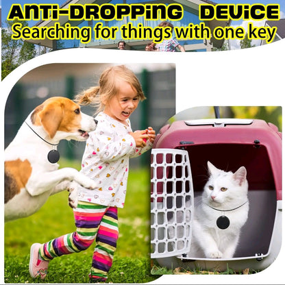 5-in-1 Portable GPS Trackers – Smart Bluetooth Key Finder, Pet & Item Locator, Anti-Loss Device for Phones & Bags