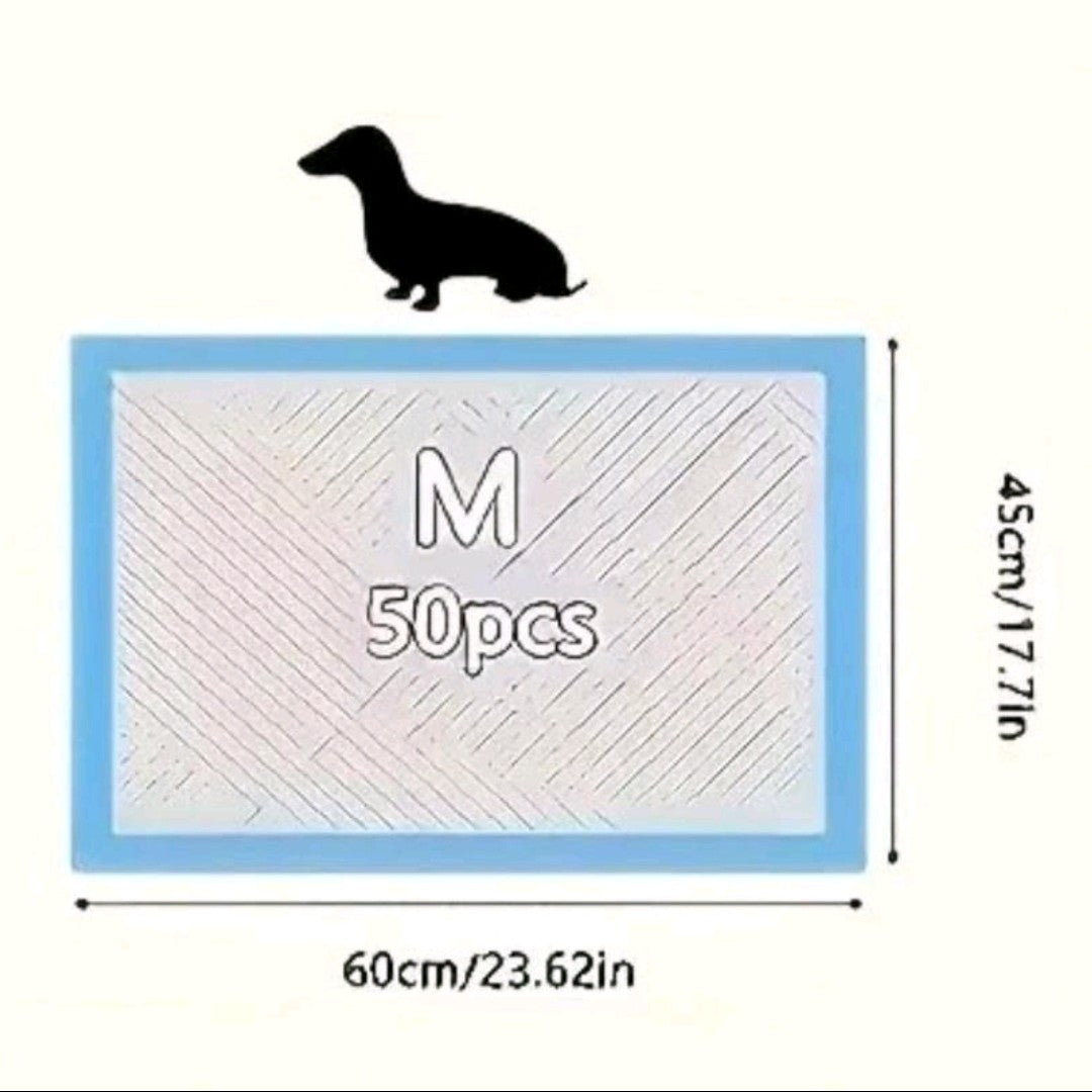 Pet Disposable Urine Pads – Leak-Proof, Quick-Dry & Super Absorbent in S/M/L Sizes